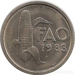 Монета. Португалия. 2,5 эскудо 1983 год. ФАО.