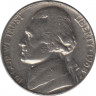 Монета. США. 5 центов 1968 год. Монетный двор - Сан-Франциско (S). ав.