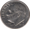 Монета. США. 10 центов 1998 год. Монетный двор D. ав.