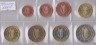 Монеты. Ирландия. Набор евро 8 монет 2004 год. 1, 2, 5, 10, 20, 50 центов, 1, 2 евро. ав.