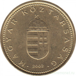 Монета. Венгрия. 1 форинт 2002 год.