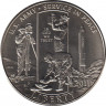 Монета. США. 50 центов 2011 год (D). Армия США. ав.