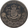 Монета. Новая Зеландия. 1 доллар 1983 год. 50 лет чеканке монет Новой Зеландии. ав.