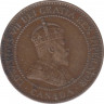 Монета. Канада. 1 цент 1909 год. рев.