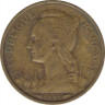 Монета. Мадагаскар. 10 франков 1953 год. рев.