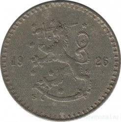Монета. Финляндия. 25 пенни 1926 год.