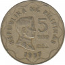 Монета. Филиппины. 5 песо 1997 год. Без отметки монетного двора. ав.