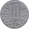 Монета. Австрия. 10 грошей 1961 год. ав.