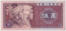 Банкнота. Китай. 5 цзяо 1980 год. ав.