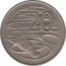 Монета. Австралия. 20 центов 1971 год. рев.