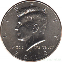 Монета. США. 50 центов 2010 год. Монетный двор P.