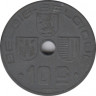 Монета. Бельгия. 10 сантимов 1941 год. BELGIE-BELGIQUE. рев.
