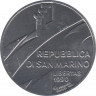 Монета. Сан-Марино. 10 лир 1990 год. 16 веков истории Сан-Марино. рев.