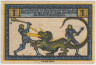 Бона. Нотгельд. Германия. Город Гелдерн. 1 марка 1922 год. Вариант 414.1.а.4. рев.