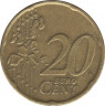 Монета. Испания. 20 центов 2009 год. рев.
