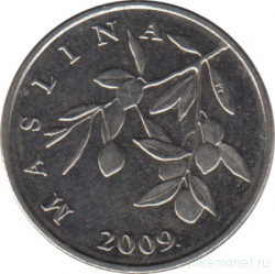 Монета. Хорватия. 20 лип 2009 год.