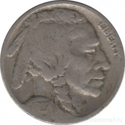 Монета. США. 5 центов 1927 год.