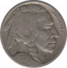 Монета. США. 5 центов 1927 год. ав.
