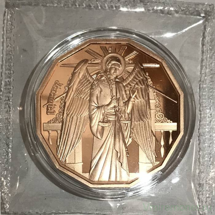 Монета. Самоа. 20 центов 2024 год. Архангел Иеремиил.