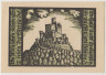Бона. Нотгельд. Германия. Город Шалкау. 50 пфеннигов 1921 год. Вариант 1171.1.1. рев.