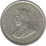 Монета. Цейлон (Шри-Ланка). 25 центов 1913 год. рев.