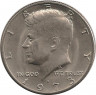 Аверс. Монета. США. 50 центов 1973 год. Монетный двор D.