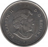 Монета. Канада. 5 центов 2003 год (P). Новый тип. рев.
