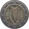Монеты. Ирландия. Набор евро 8 монет 2005 год. 1, 2, 5, 10, 20, 50 центов, 1, 2 евро. ав.