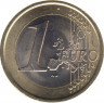 Монета. Монако. 1 евро 2001 год. рев.