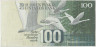 Банкнота. Финляндия. 100 марок 1986 год. Тип 115а (33). рев.