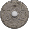 Монета. Франция. 25 сантимов 1929 год. ав.