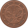 Монета. Германия. 2 цента 2012 год. (J). ав.
