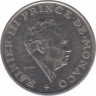 Монета. Монако. 2 франка 1982 год. ав.