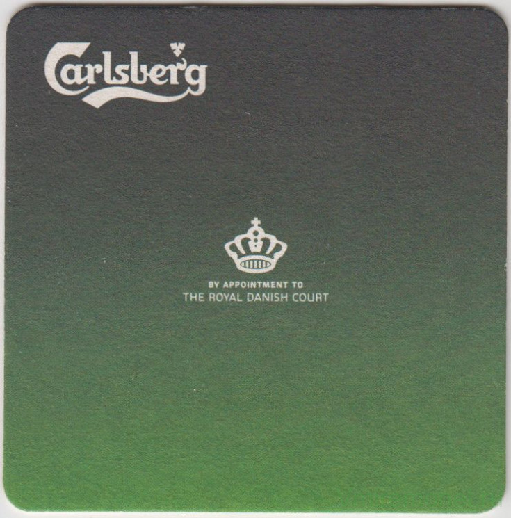 Подставка. Пиво "Carlsberg". (Тусовка, тёмная).