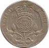 Монета. Великобритания. 20 пенсов 1983 год.