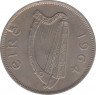 Монета. Ирландия. 2 шиллинга 6 пенсов (1/2 кроны) 1964 год. рев.