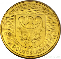Монета. Польша. 2 злотых 2004 год. Воеводство Нижняя Силезия.