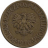 Аверс.Монета. Польша. 5 злотых 1976 год.