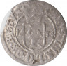 Монета. Швеция. 1 эре 1634 год. ав.