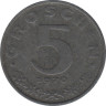 Монета. Австрия. 5 грошей 1970 год. ав.