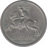 Монета. Литва. 1 лит 1991 год. ав.