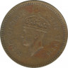 Монета. Цейлон (Шри-Ланка). 25 центов 1951 год. рев.
