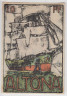 Бона. Нотгельд. Германия. Город Альтона. 20 пфеннигов 1921 год. Вариант 30.4.b. рев.
