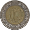 Реверс. Монета. Албания. 100 леков 2000 год. Тевта - королева иллирийцев.