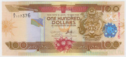 Банкнота. Соломоновы острова. 100 долларов 2006 год.
