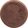 Монета. Малави. 2 тамбалы 1991 год. рев.