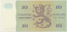Банкнота. Финляндия. 10 марок 1980 год. Тип 111а (4). рев.