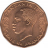 Монета. Танзания. 5 центов 1976 год. ав.