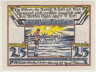 Бона. Нотгельд. Германия. Курорт Ниехаген. 25 пфеннигов 1922 год. Вариант 975.1.2. рев.