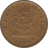 Монета. Южно-Африканская республика. 1 цент 1983 год. ав.